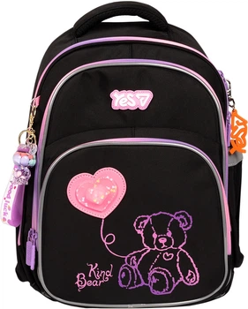 Рюкзак школьный YES S-91M Pink Bear (550499) (5056574463852)