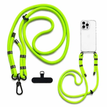 Ремінець для смартфона CaseFashion New Long (150см) Neon Green (Неоновий зелений)