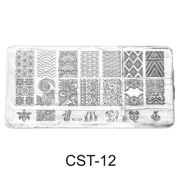 Трафарет (диск) для стемпінгу CST-12