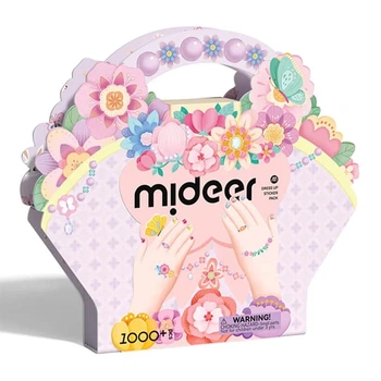 Набор для творчества Mideer наклейки и тату Садовая фея (MD1534)