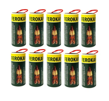 Липка стрічка від молі Ferokap – феромонна пастка для харчової та платтяної молі 10шт