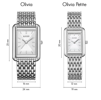 Годинник Burker Olivia Silver