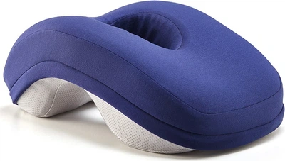 Подушка Jingdong Jingzao Memory foam ортопедическая с эффектом памяти 1 шт White/Blue