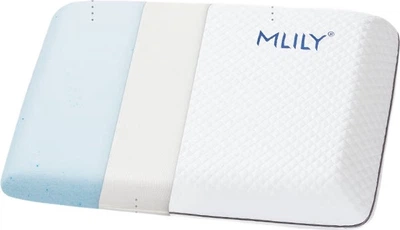 Подушка MLILY Memory foam ортопедична з гелем 68х40х10 см
