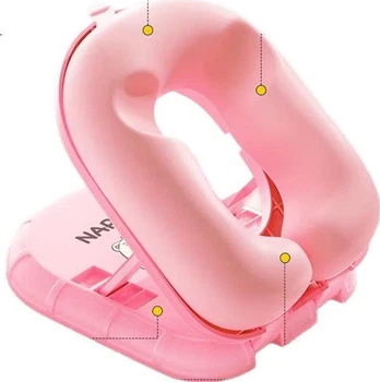 Подушка для сна Mixiaoshu NAP ортопедическая эргономичная 24.3×19.6×5 см Pink