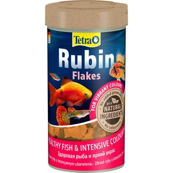 Сухой корм для аквариумных рыбок для окраски хлопья 52 г/250 мл Tetra Rubin Flakes