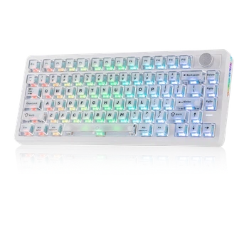 Epomaker HE75 V2 White Механічна бездротова клавіатура