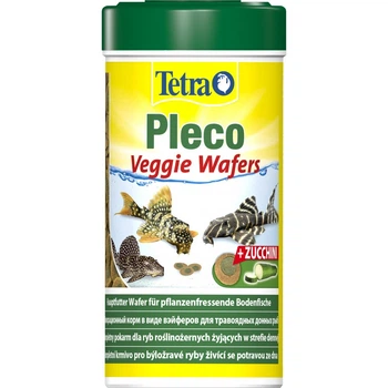 Сухой корм для травоядных донных рыбок пластинки 110 г/250 мл Tetra Pleco Veggie Wafers
