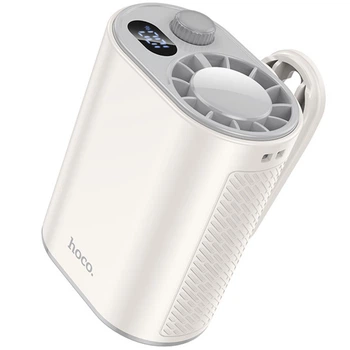 Портативный вентилятор Hoco HX609 handheld folding fan 3600 mAh White