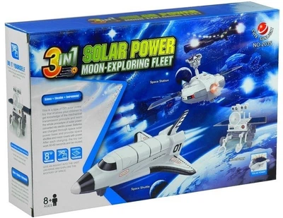 Креативний набір LEAN Toys Космічний сонячний марсохід 3 в 1 (3717) (1818912216155)