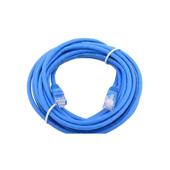 Патч-корд JXD UTP RJ-45, 20 м для мережевого підключення, синій