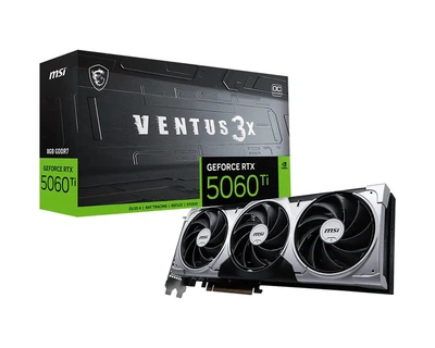 Видеокарта MSI GeForce RTX 5060 Ti 8G VENTUS 3X OC