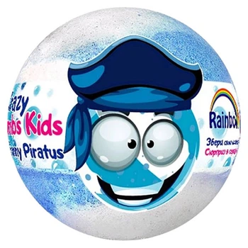 Бомбочка для ванны AquaShine Crazy Bombs Kids "Веселый пират", 100г - 723458