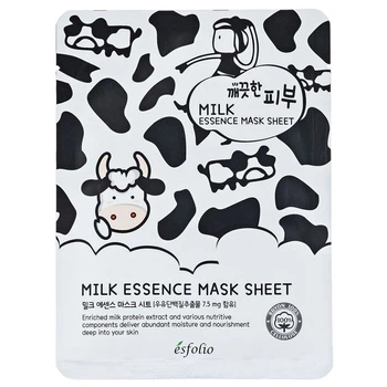 Маска для лица тканевая Esfolio Pure Skin с молоком, 25 мл - 717293