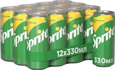 Напій Sprite ж/б (0.33 л х 12 шт.)