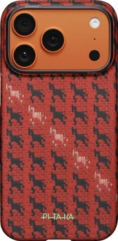 Etui plecki Pitaka Edge Case Happiness Rides In do Apple iPhone 17 Pro Max Cinnabar Steed (HR1708PM)
