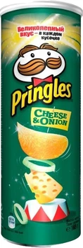 Чіпси Pringles Chesse&onion 165г.