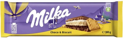 Шоколад Milka Choco Biscuit 300 г