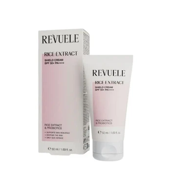 Солнцезащитный крем для лица Revuele с экстрактом риса SPF 50 PA++++, 50 мл
