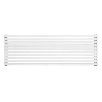 Дизайнерский радиатор Betatherm Quantum BQH1 405x1200 горизонтальный, белый матовый