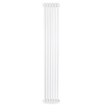 Дизайнерский радиатор Warm Well Column 3 1800×290 вертикальный, белый глянцевый