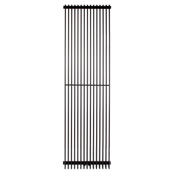 Дизайнерский радиатор Betatherm Metrum BM6 1800x465 вертикальный, черный