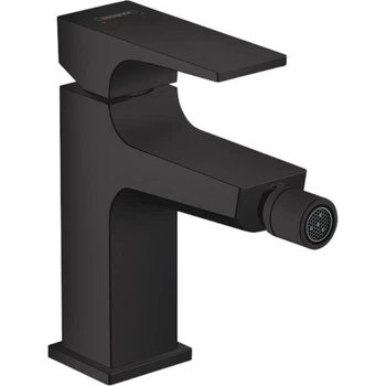 Смеситель для биде Hansgrohe Metropol однорычажный, черный матовый (32520670)