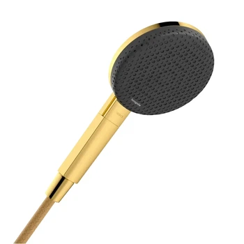 Лейка для душа Hansgrohe Raindance Alive Select S пластик, золото (24500990)