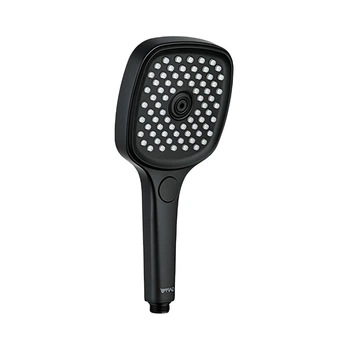 Лейка для душа Gappo G003 с 3 режимами, черная матовая