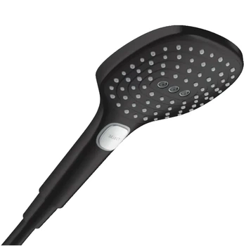 Лейка для душа Hansgrohe Raindance Select E 120 3jet пластик, черный матовый (26520670)