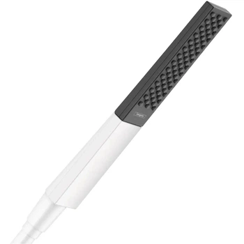 Лейка для душа Hansgrohe Rainfinity 100 1jet EcoSmart пластик, белый матовый (26867700)