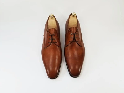 Мужские туфли GIORGIO 43 28 см 9 UK коричневые (K39001)