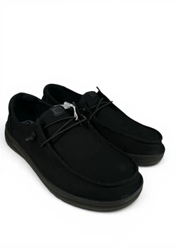 Мокасины Hey Dude Wendy X WIDE Triple Black (44579-0WC), Черный Размер 38 (W7) 25 см