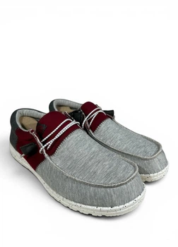 Мокасины Hey Dude Wally Tri Varsity (40170-6RR), Серый, Размер 43 (M10) 28 см