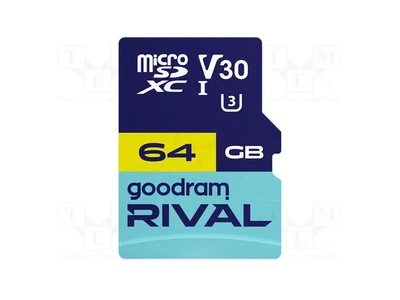 Карта пам'яті GOODRAM 64 GB microSDXC UHS-I/U3 Class10 + SD-adapter (GGSM3AA-0640R12)