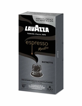 Кава Lavazza Espresso Ristretto капсули алюмінієві сумісні з Nespresso* 10 шт