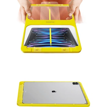 Защитная пленка из закаленного стекла BASEUS для iPad Air 8/7/6, защитная пленка для планшета, антибликовая пленка [модернизированная пыленепроницаемая камера 2026 года], подходит для iPad Air 8/7/6 2026 года — 11 дюймов
