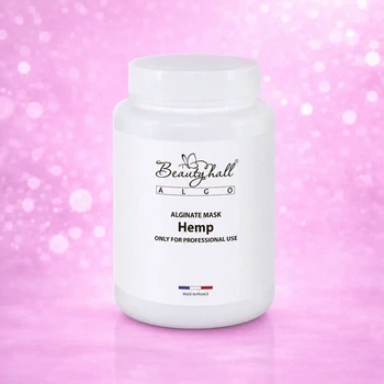 Альгинатная транслюцентная маска для лица с экстрактом конопли Beautyhall ALGO 200 г