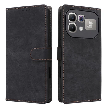 Чехол - книга Velvet Leather Case для Infinix Note 60 / 60 Pro с магнитным креплением black