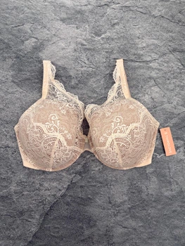 Мереживний бюстгальтер THIRDLOVE Lace Contour Plunge Bra - 80H - айворі
