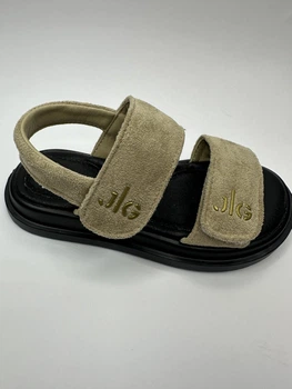 Дитячі босоніжки Jong Golf для дівчинки бежеві р.28