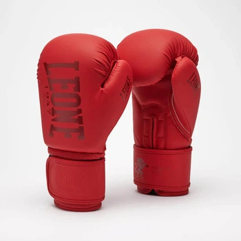 Боксерські рукавиці Leone GN058 Tone X червоні 10 унцій (GN058_Red_10oz)