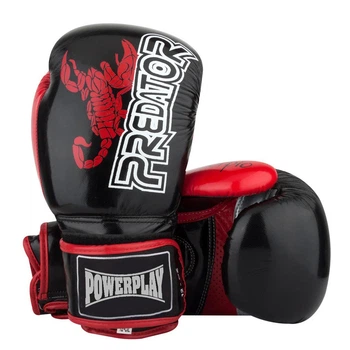 Боксерські рукавиці PowerPlay 3007 Scorpio чорні 12 унцій (PP_3007_12oz_Black)