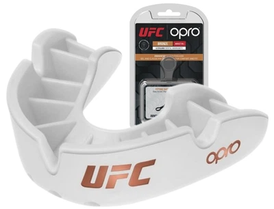 Капа OPRO Bronze UFC біла дитяча (UFC_Jr_Bronze_W)