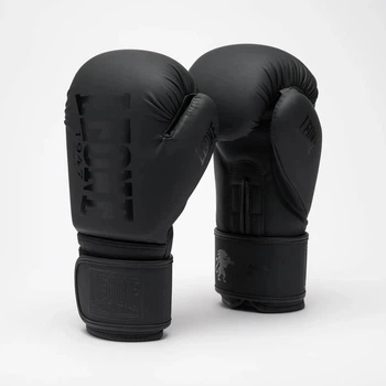 Боксерські рукавиці Leone GN058 Tone X чорні 12 унцій (GN058_Black_12oz)