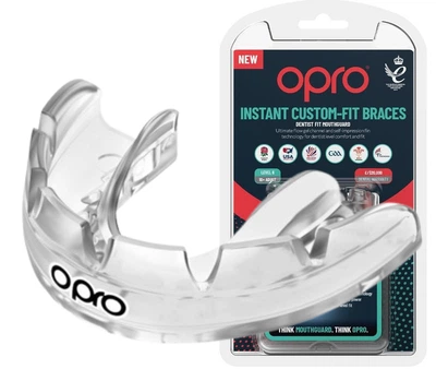 Капа OPRO Instant Braces для брекетів доросла прозора (Instant_Braces_Clear)