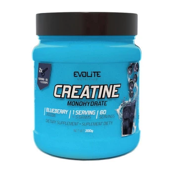 Креатин Evolite Creatine Monohydrate 300 г со вкусом Черника