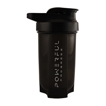 Шейкер Powerful Progress Shaker With Metal Ball 500 мл Черный