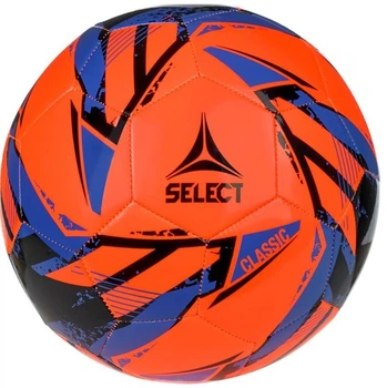М'яч футбольний Select Classic V26 помаранчево-синій, розмір 5, термополіуретан, 32-панельний, машинна зшивка(OB_B7F059E1195C)
