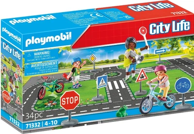 Набір ігрових фігурок Playmobil City Life Bicycle course (4008789713322)